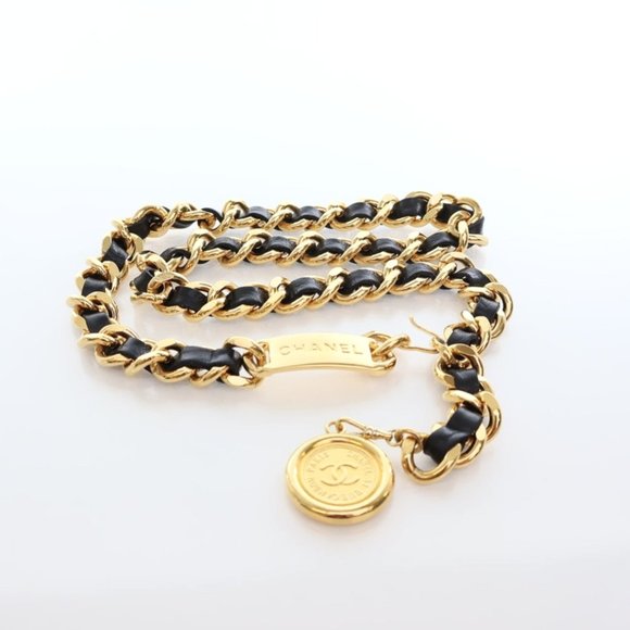 Chanel Vintage Medallion Chain Belt